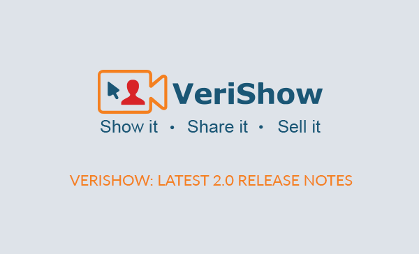 Verishow release note